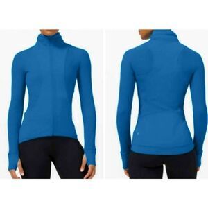 LULULEMON ATHLETICA Fast Free Jacket in Hawaiian Blue Size 2